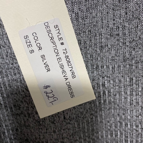 Ronny Kobo Silver Mini Dress - Picture 4 of 5